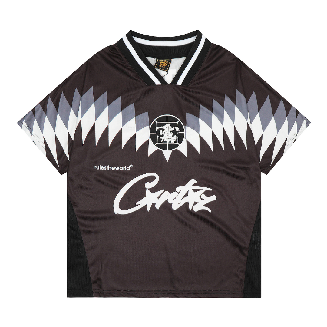 Rules The World Football T-shirt Camo Negro Blanco
