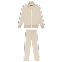 Conjunto Palm Angels Beige Café Blanco Estampado