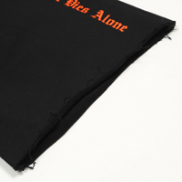 Pantalon Vlone Negro/Naranja