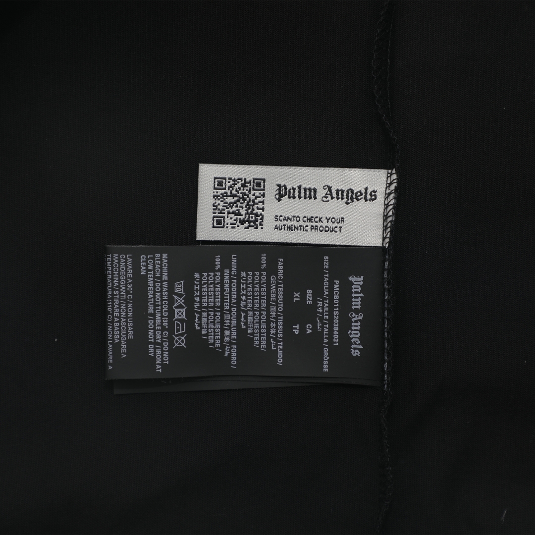 Camiseta Palm Angels Negro Palm Angel Negro Camo