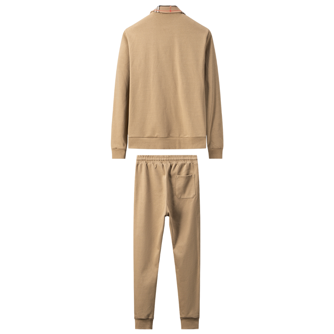 BB Tracksuit Tan Plaid