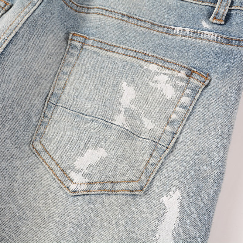 Amr Black Diamonds Jeans Negro