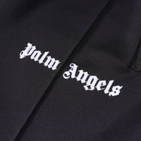 Pantalon Palm Angels Negro Corto Negro Con Rayas