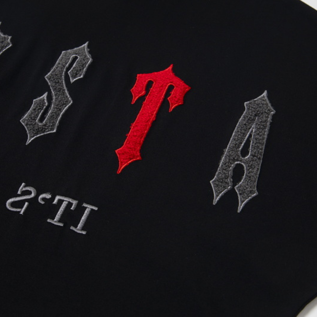 Conjunto Trapstar Negro/Rojo