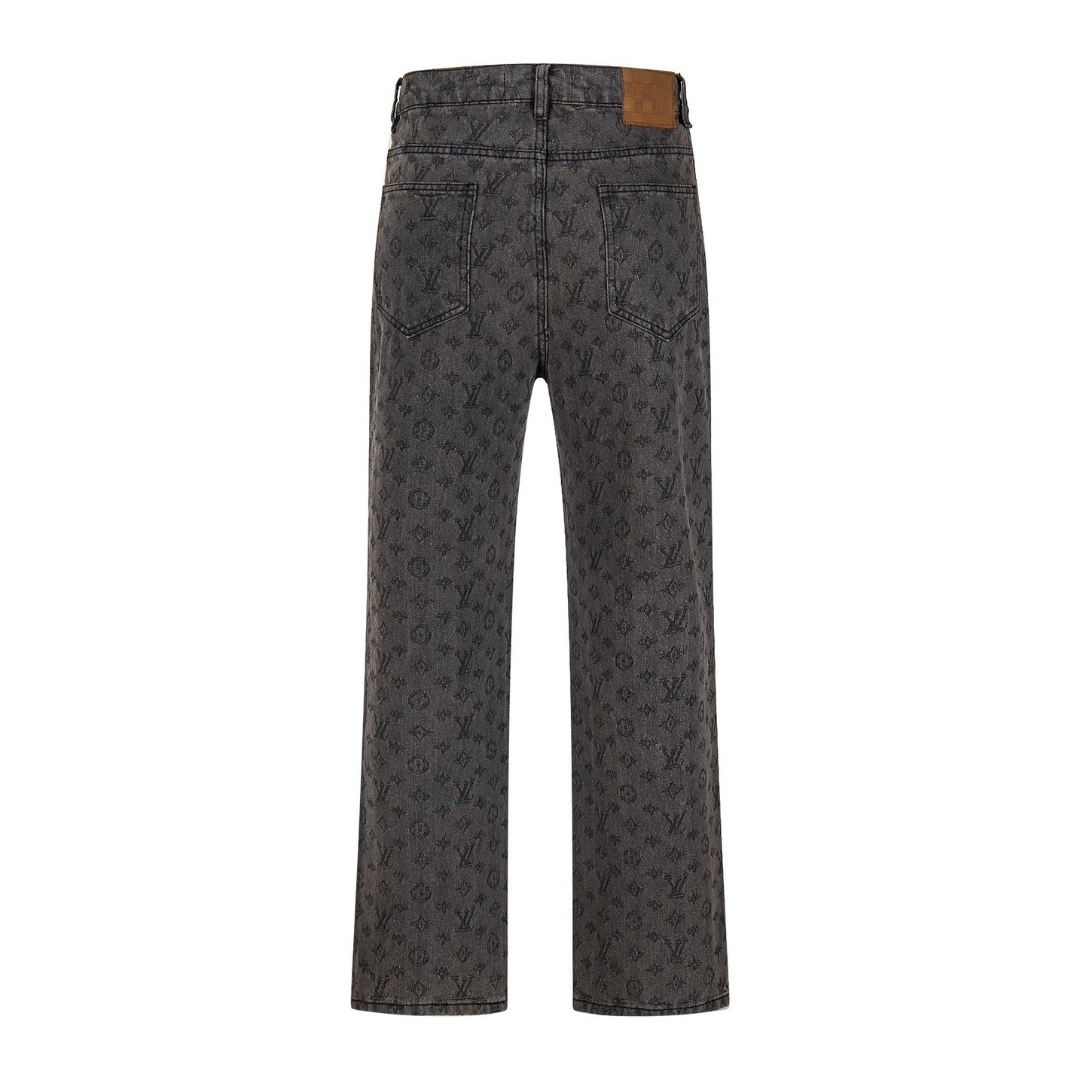 Louis Vuitton Monogram Jeans Monograma Negro