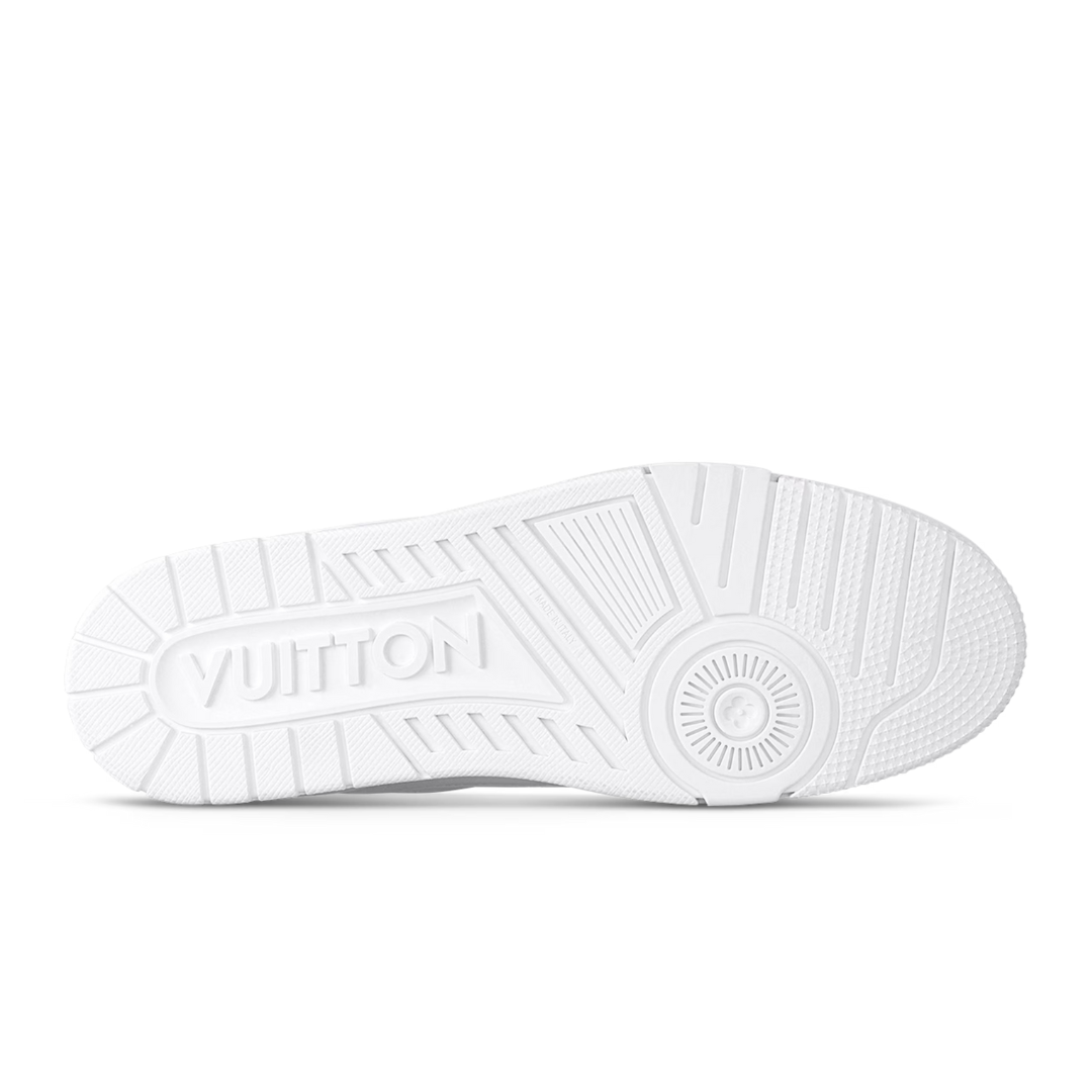 Monogram White Trainer Blanco Suelo