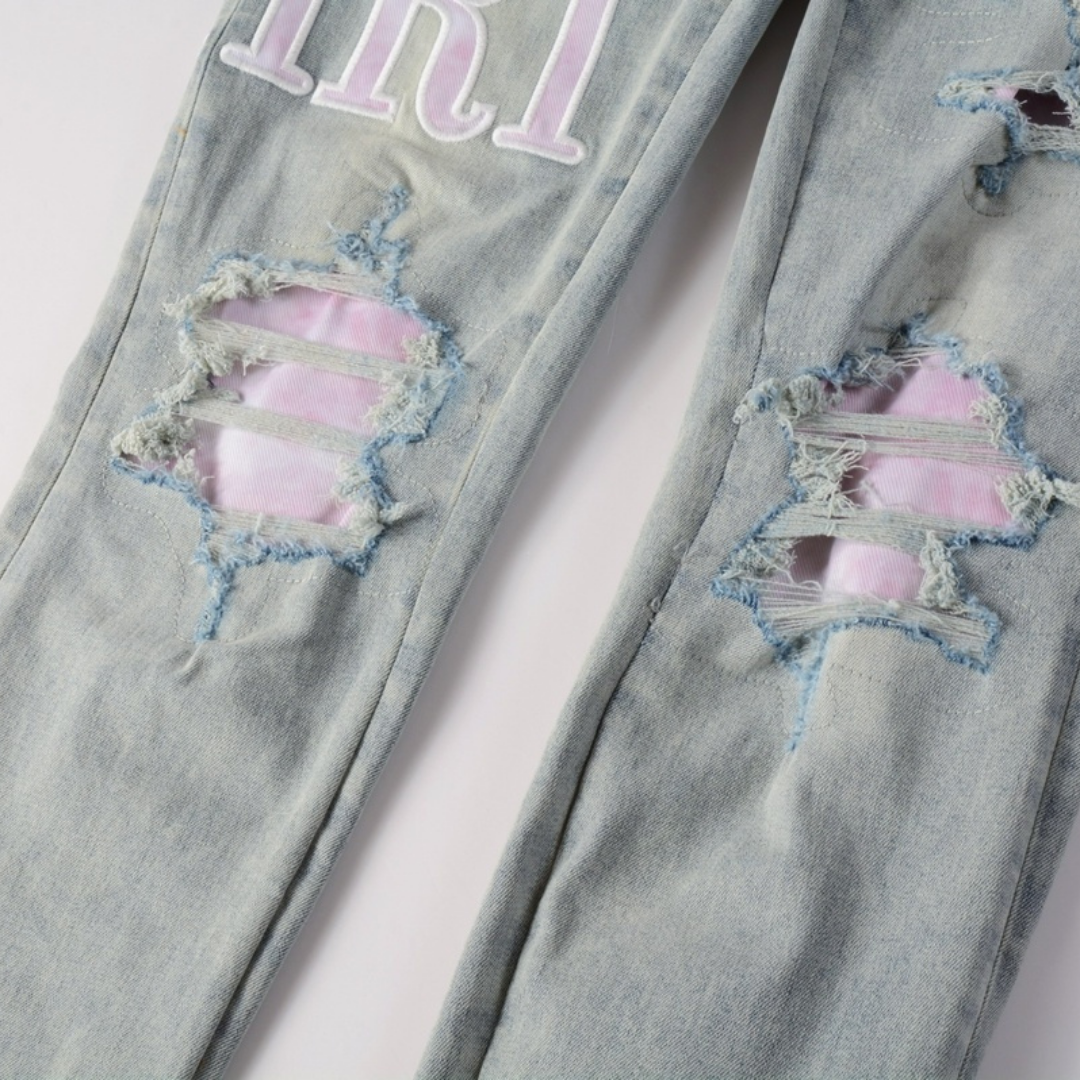 Amr Gradient Camo Jeans Camo