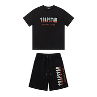 Conjunto Trapstar Negro Negro Rojo 5