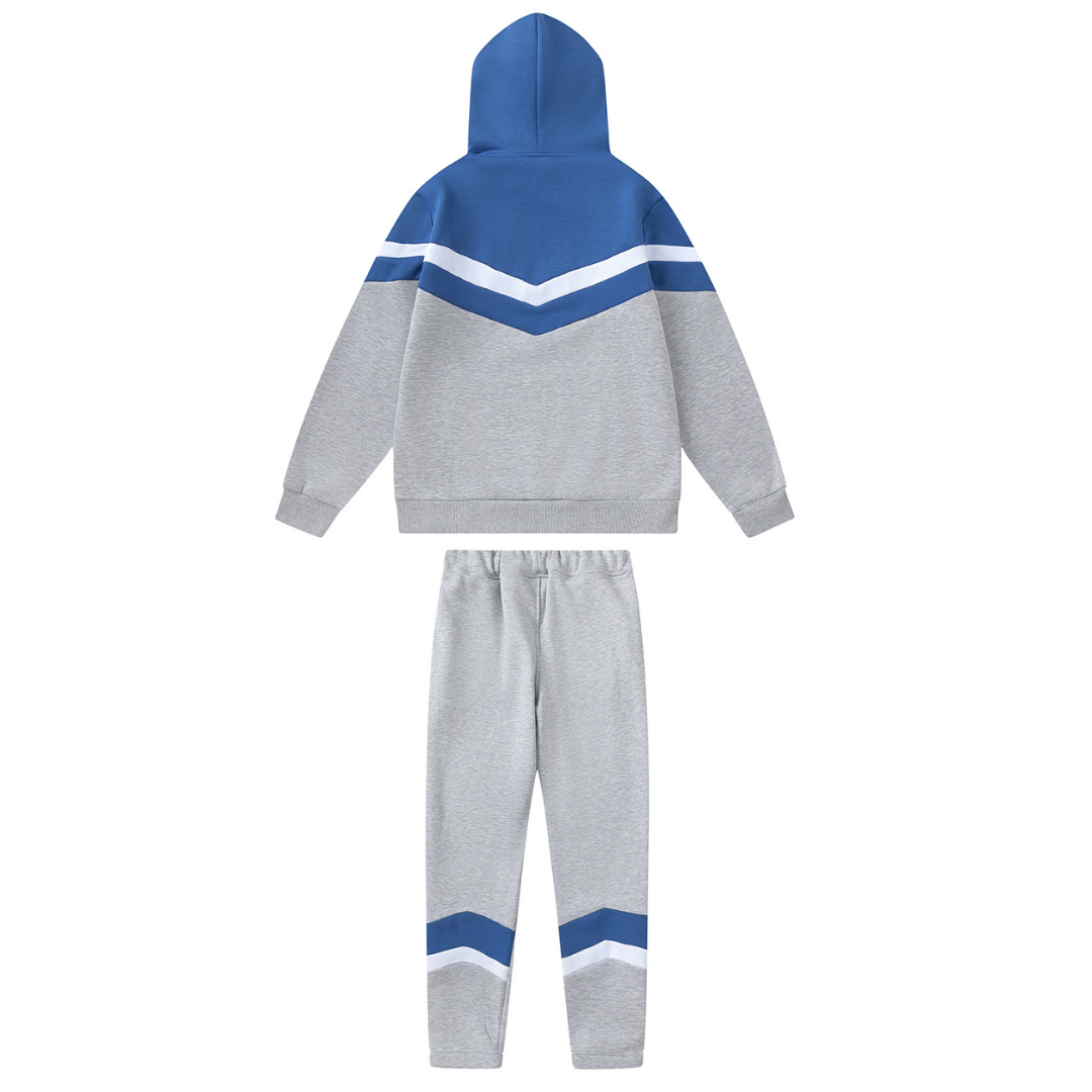 Conjunto Nova Neta Cobertura Azul Marino Blanco