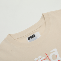 Camiseta Sp5der Cielo Blanco Arana Roja