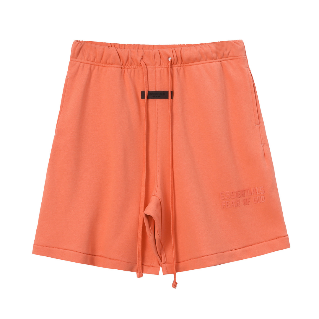 Essentials Shorts Blanco Camo Verde
