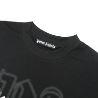 Palm Angels Palm Paris T-shirt - Negro Cielo Blanco Angel