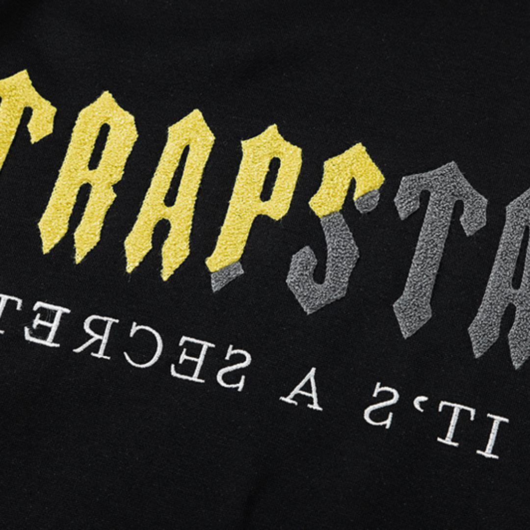 Conjunto Trapstar Negro Amarillo