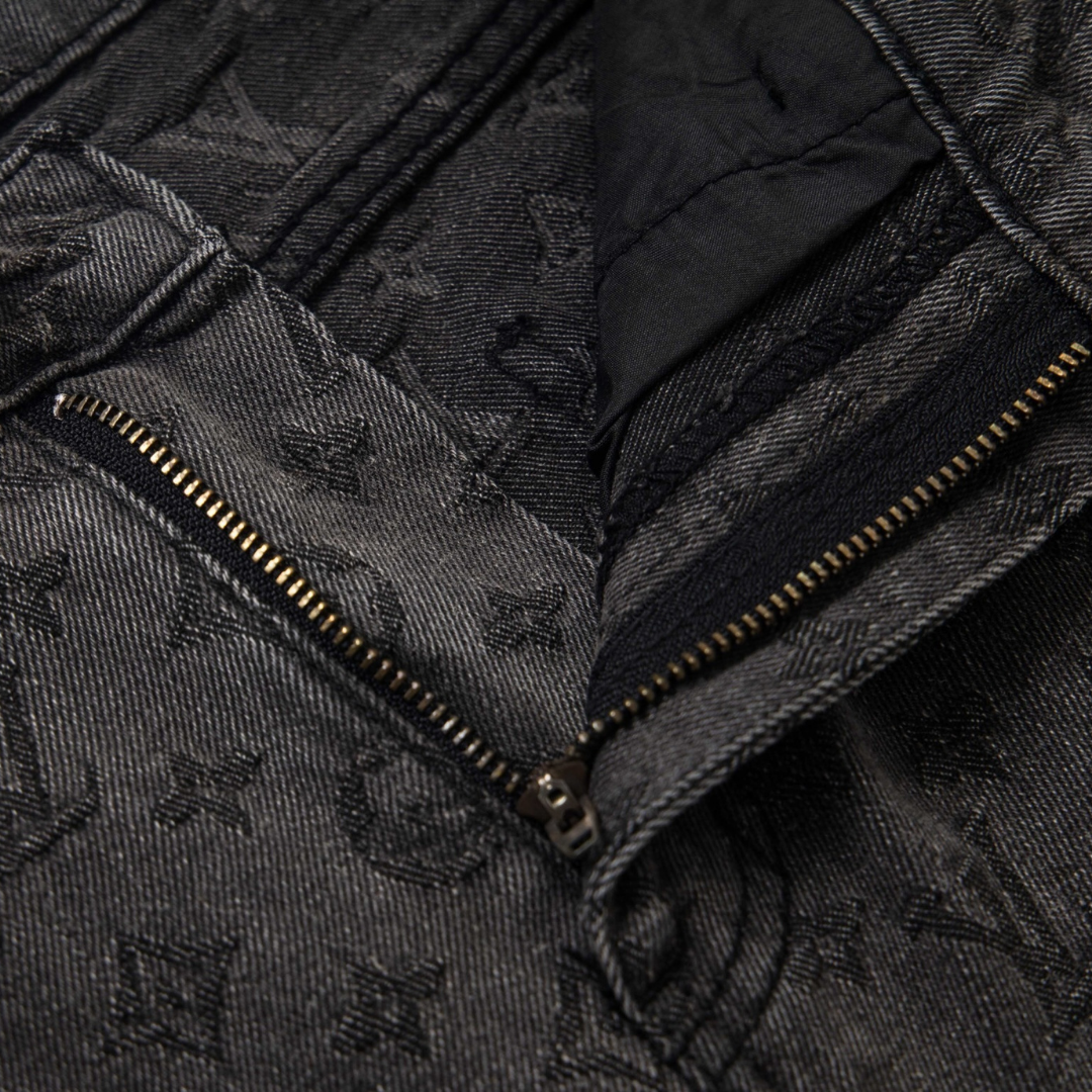 Louis Vuitton Monogram Jeans Monograma Negro