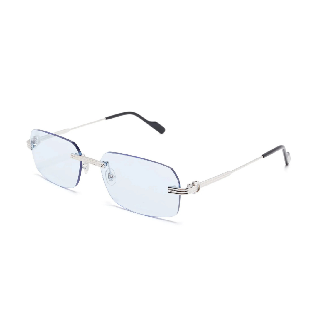 Monogram Sunglasses Blanco Rectangular
