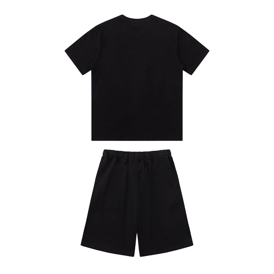 Conjunto Trapstar Negro Negro Rojo 5
