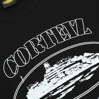 Rules The World Black T-shirt Cortez Negro Barco