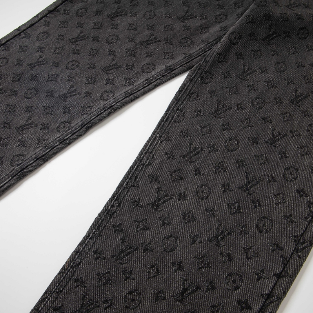 Louis Vuitton Monogram Jeans Monograma Negro