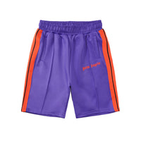 Pantalon Palm Angels Violeta Violeta Piping Negro