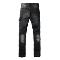 Amr Flared Black Jeans Negro