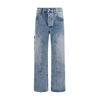 Monogram Jeans Lavado Claro Roturas