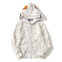 Bape Zip Hoodie Camo Blanco 3