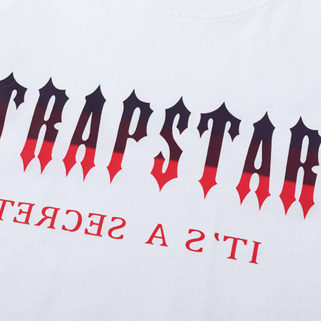 Conjunto Trapstar Blanco Blanco Rojo 2