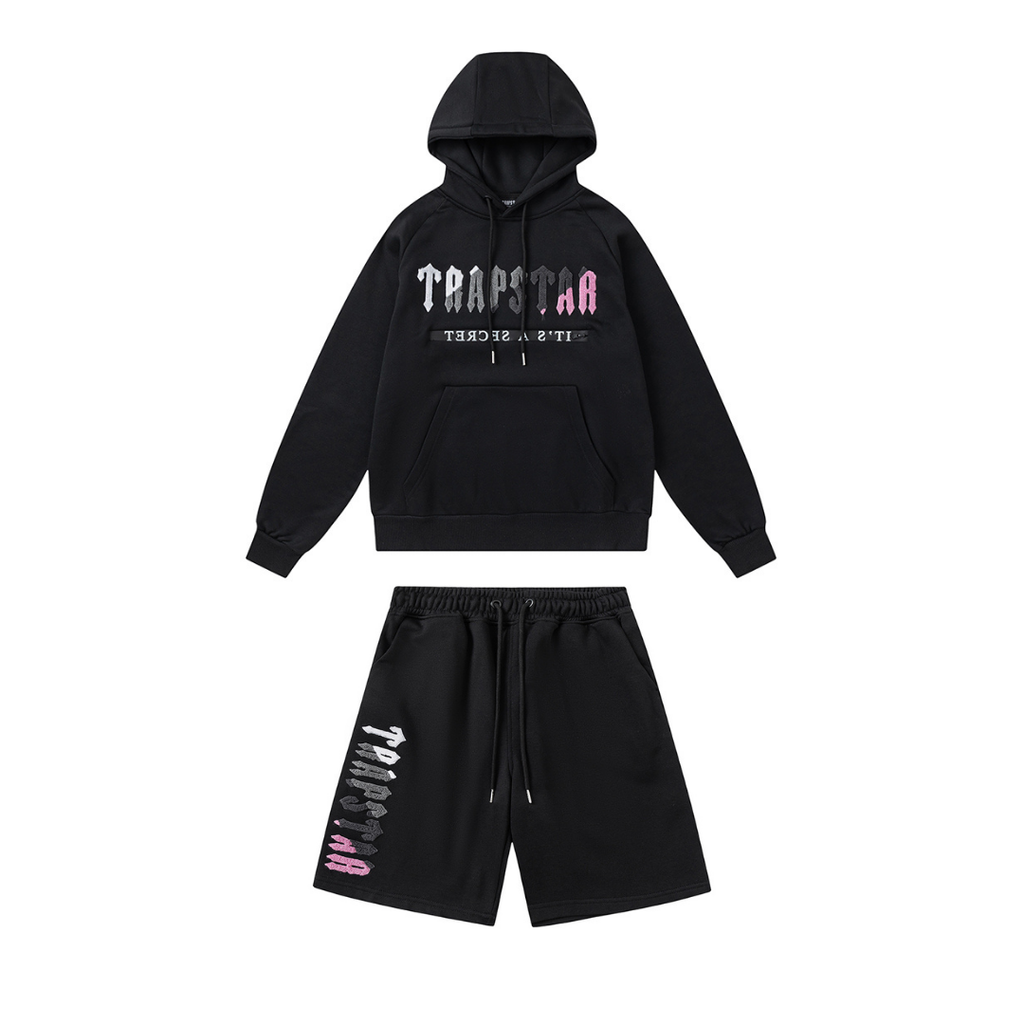 Decoded 2.0 Hooded Black Pink Tracksuit · Trapstar · Nova Neta