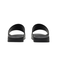 Slides Monochromatic Plaid Blanco