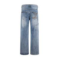Monogram Jeans Lavado Claro Roturas