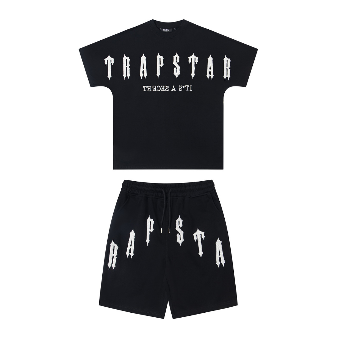 Conjunto Trapstar Negro/Blanco
