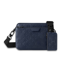 Messenger Trio Bag Monograma Azul