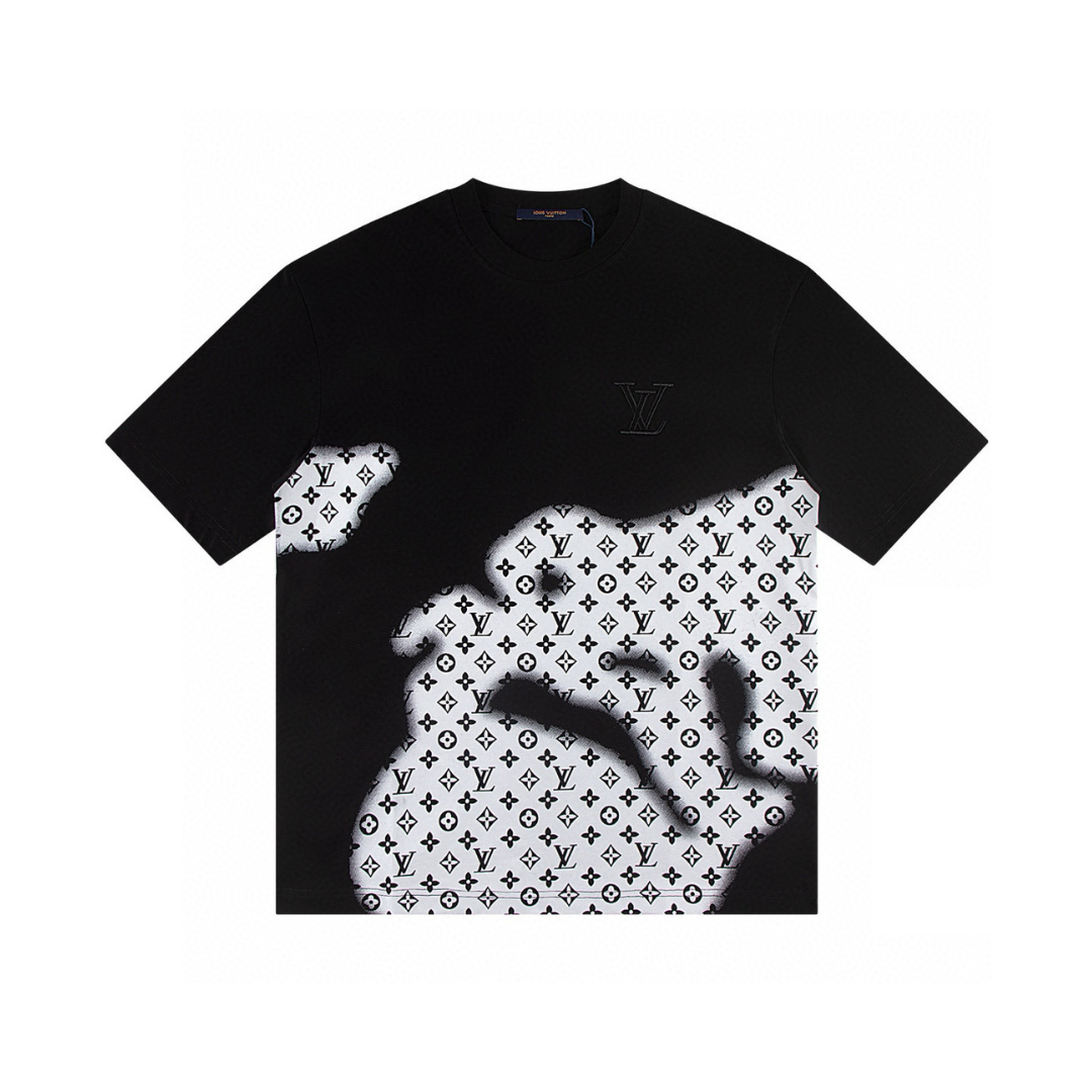Monogram T-shirt Monograma Marron 3