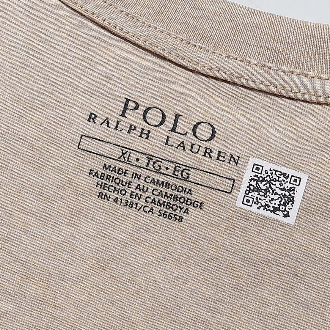 Camiseta Polo Ralph Lauren Marron Grises Camo