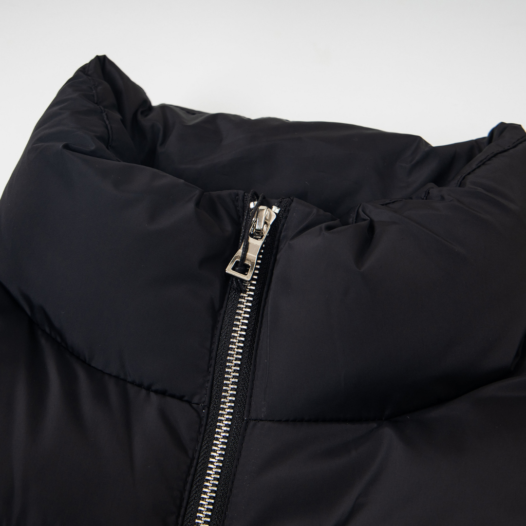 Palm Puffer Jacket Blanco Gris Camo