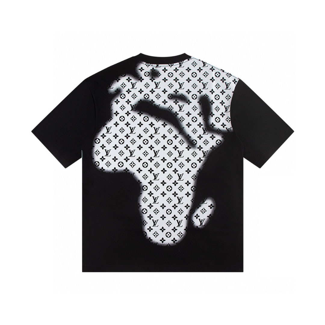 Monogram T-shirt Monograma Marron 3