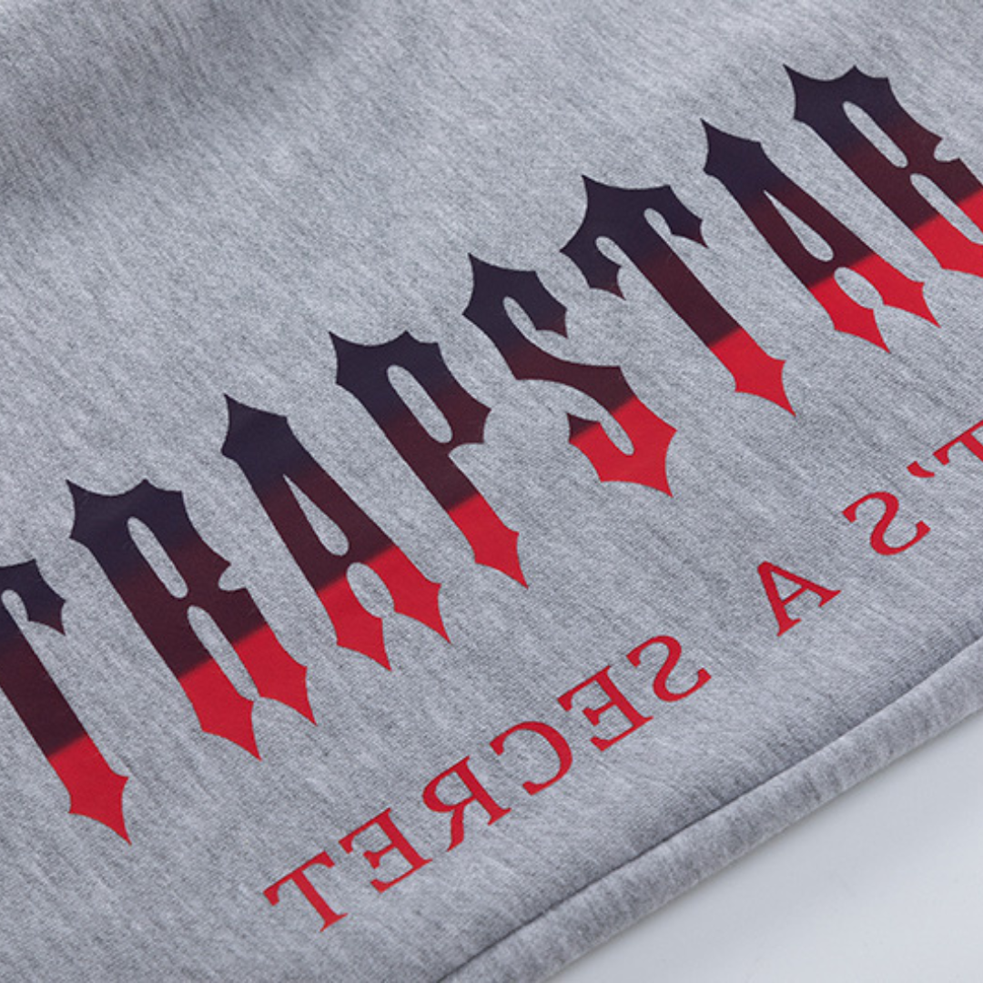 Conjunto Trapstar Blanco Blanco Rojo 2