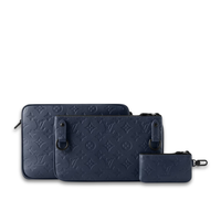 Messenger Trio Bag Monograma Azul