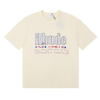 Camiseta Rh*de Beige Cremas Rhude