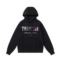Conjunto Trapstar Negro Negro Rosa