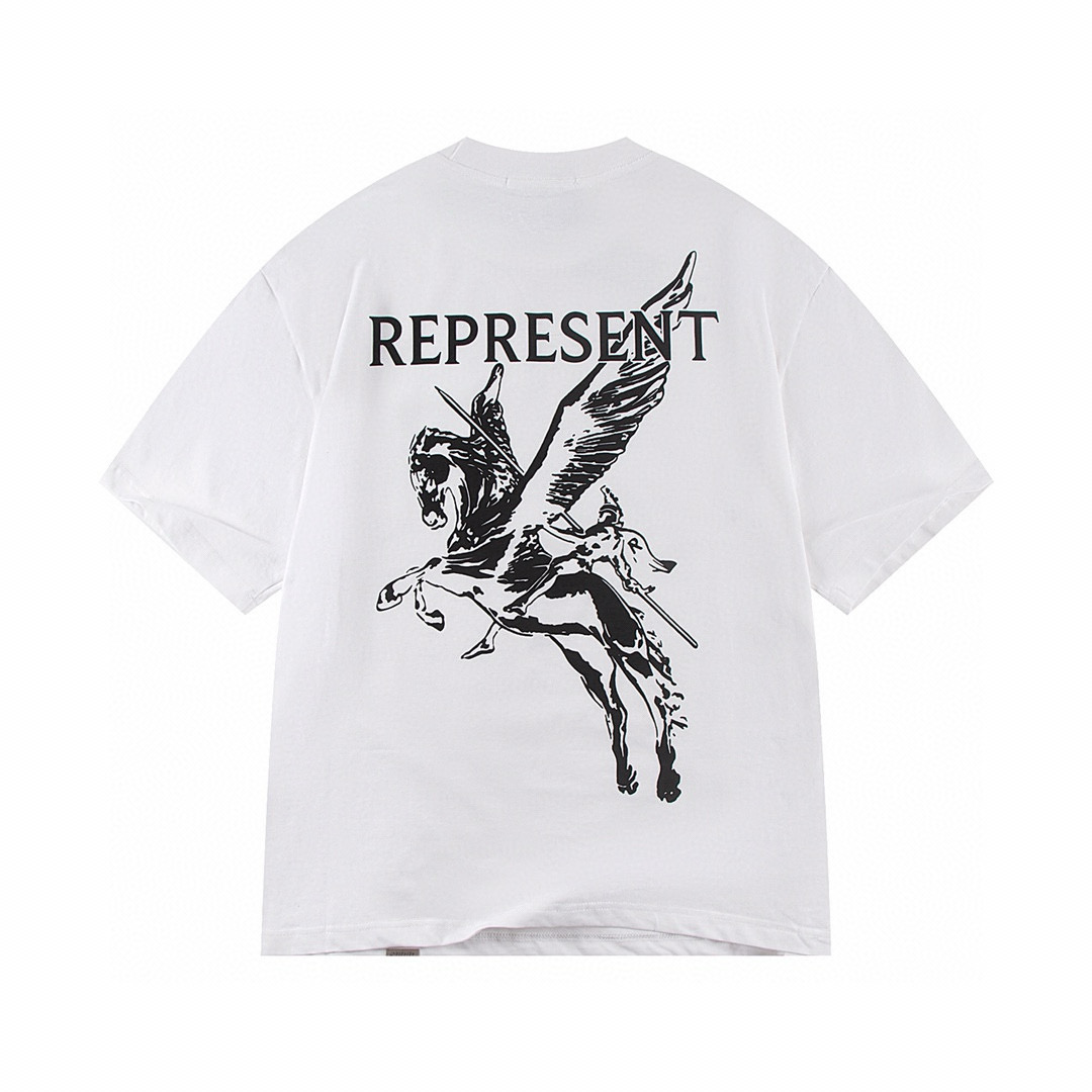 Camiseta Represent Blanco Cielo Blanco Pegaso