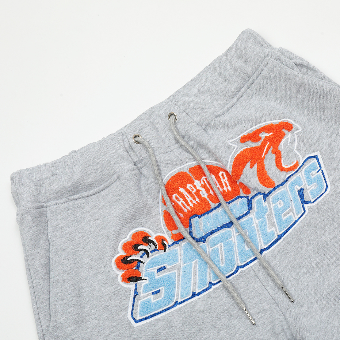 Orange Shooters Shorts - Gris
