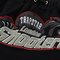 Conjunto Trapstar Negro Negro Rojo 4