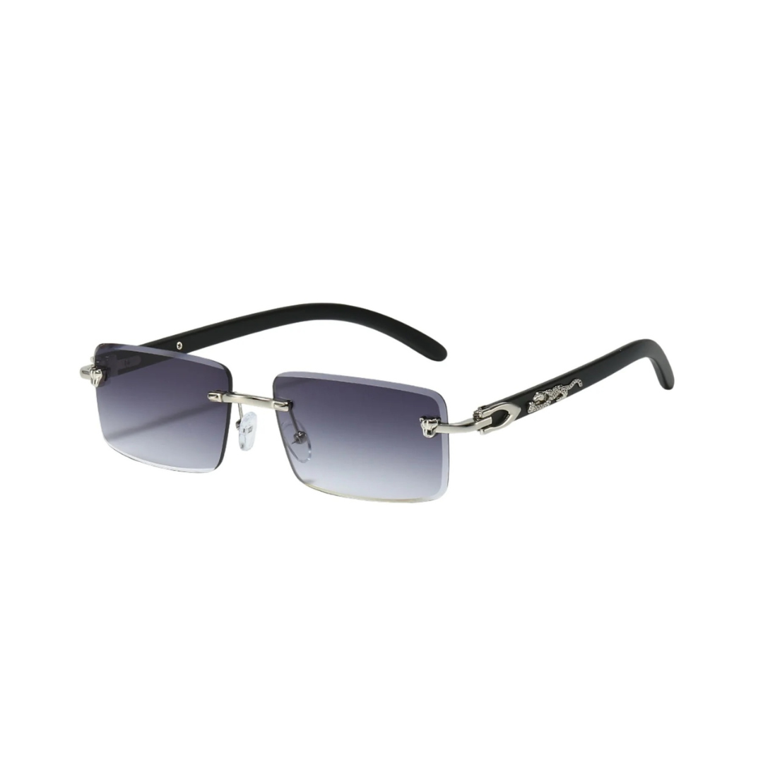 Monogram Sunglasses Azul Metalico