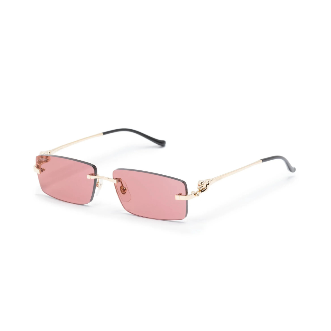 Monochromatic Sunglasses Rosa Oro