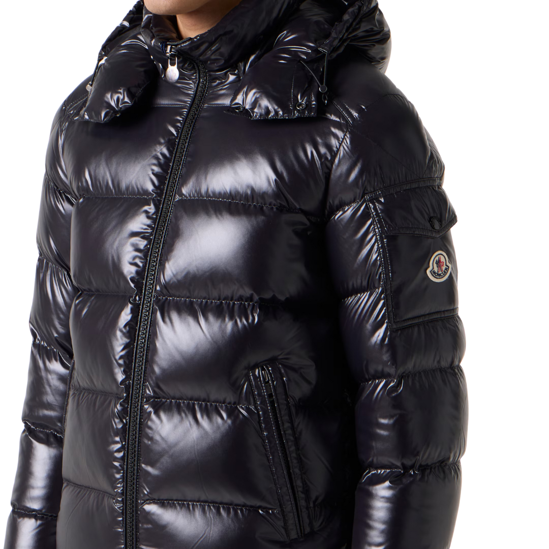 Maya Jacket Liso Negro