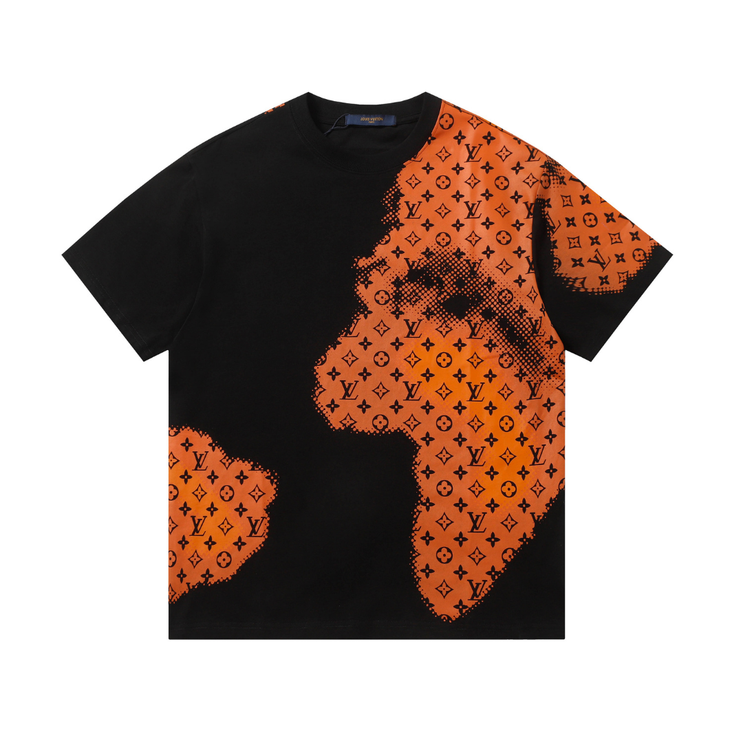 Monogram T-shirt Monograma Marron 2