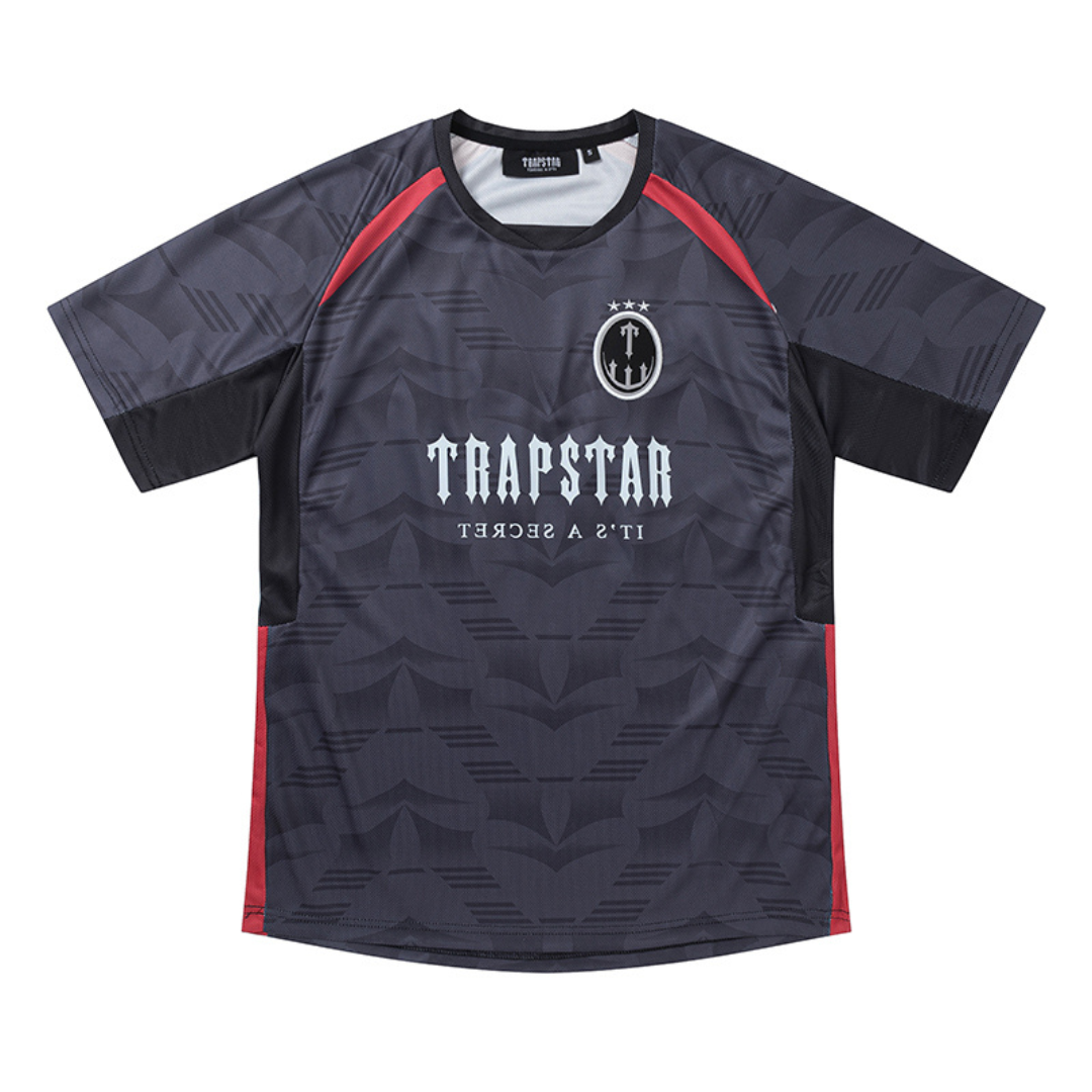 Camiseta Trapstar Negro/Rojo Negro Rojo