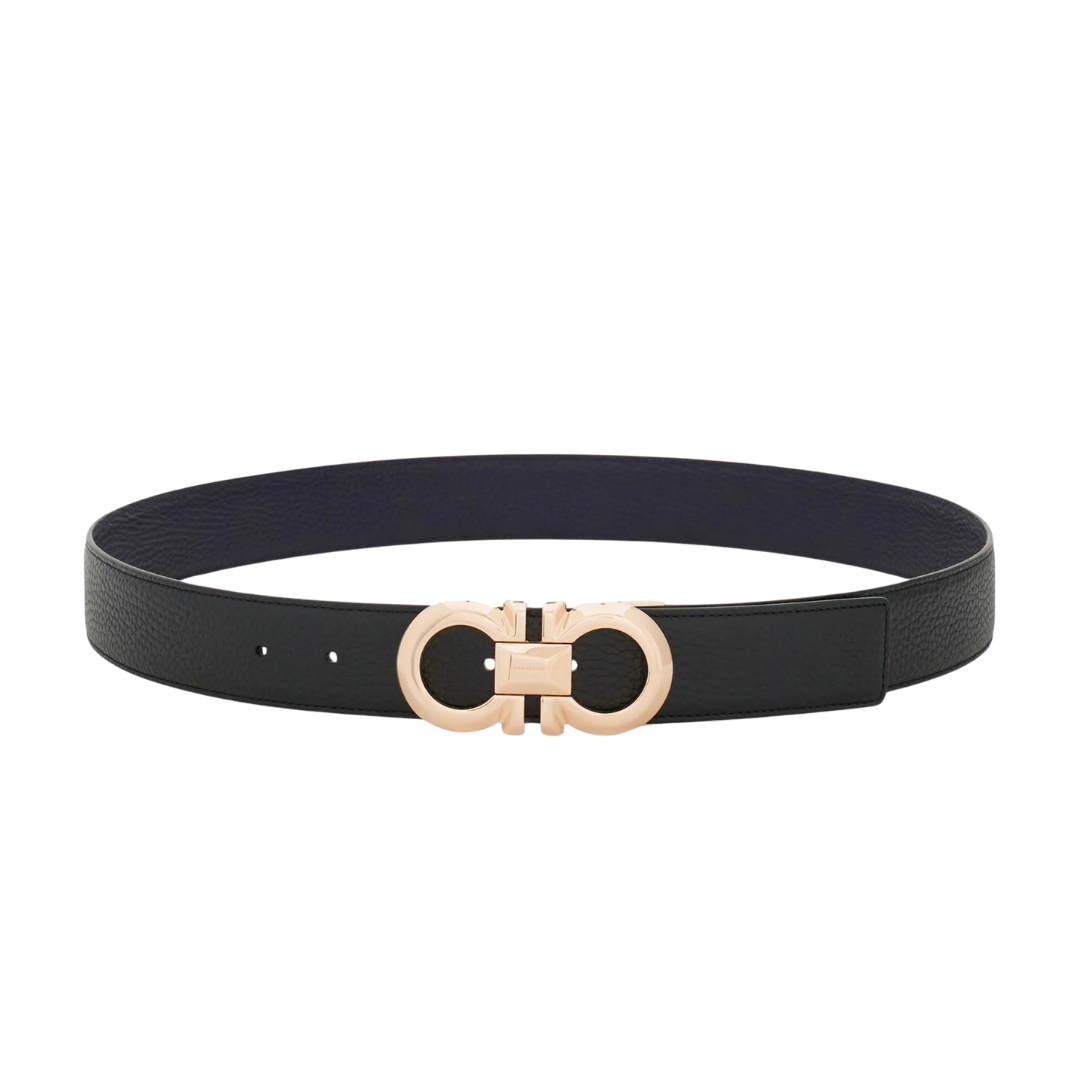 Monogram Belt Blanco Oro