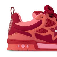 Skater Monogram Trainer Rosado Puntos Blancos